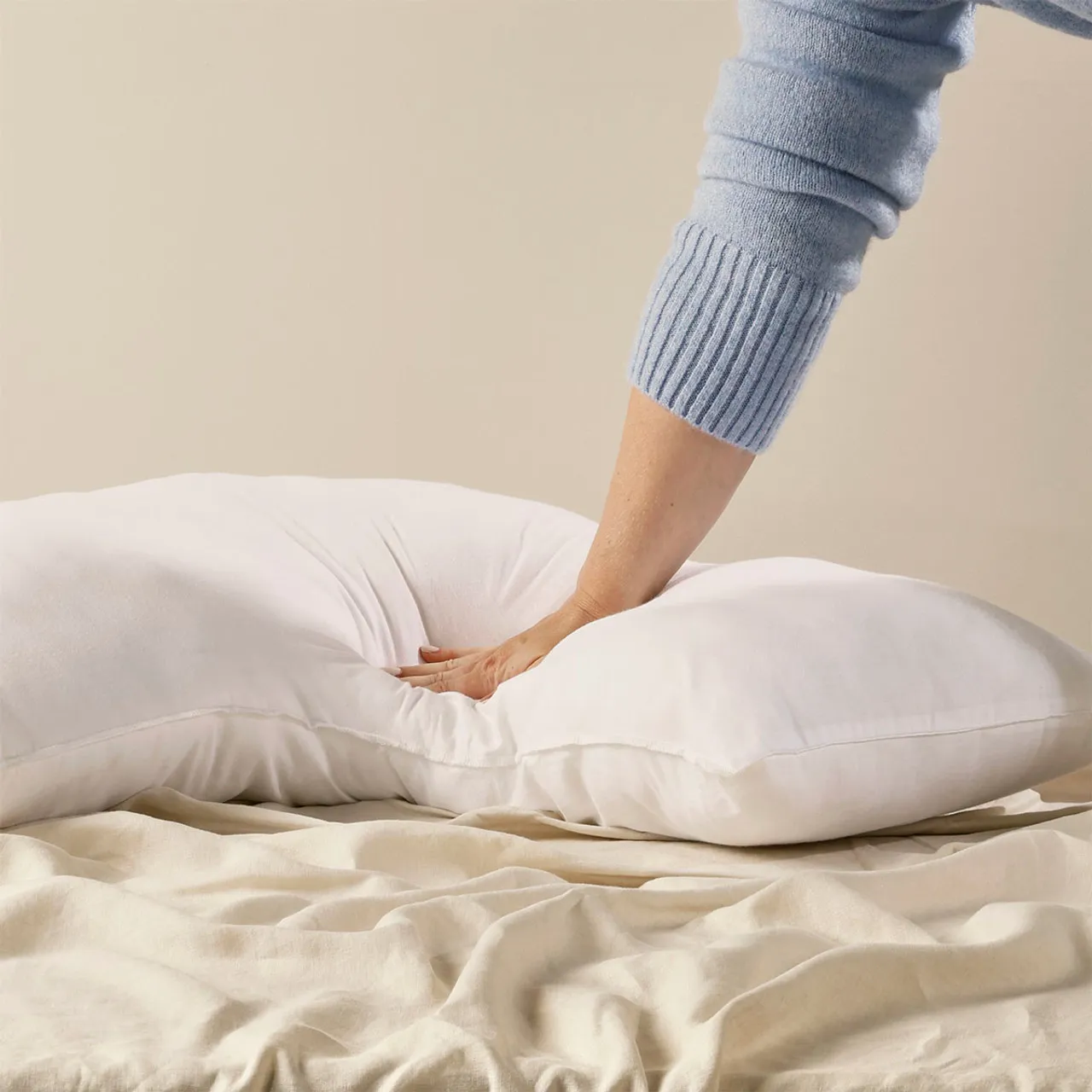 Regular pillow causing misalignment